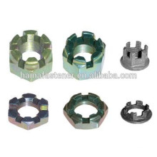 DIN935 HEXAGON SLOTTED NUTS /Hexagon castle nuts